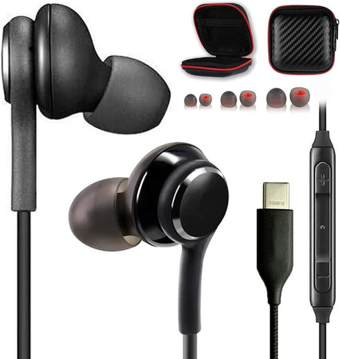 Headphones for Samsung Galaxy s23 s22 s21 s20 s10 Ultra Note Pixel z flip Earphones usbc Ear Buds USB Type c audifonos Original......