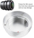 All Metal Camera Rear Lens Dust Cover Protector for DKL Mount Lens Alloy Silver Strong and Rear Lens Prevent Dust, Abrasion...