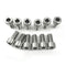 12Pcs Bike Water Bottle Cage Bolts Holder Screws M5 Inner Rack Hexagon Stainless Steel Screws for Bottle Holder Bracket Rack Cycling Accessories B...