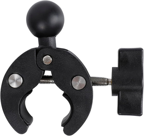 1" Ball Adapter for Handlebar Clamp Mount Base, Compatible with RAM Mounts B Size Double Socket Arm & Bike Motorcycle Phone Mount Holder...
