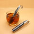 2Pcs Stainless Steel Tea Stick Infuser Hanging Tea Infuser Filter Pipe Steeper Strainer Tea Gadget for Loose Leaf Tea Herbs or Spice, Silver...
