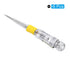 PATIKIL Voltage Tester AC 150-500V Contact Electrical Detector Slotted Screwdriver Tester Pen with Neon Tube, Clear Pack of 6...