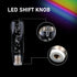1 PC Car LED Luminous Crystal Gear Shifter, Personalized Crystal Bubbles with Colorful Lights Shift Knob, 5.9" Cool Shift Head, Universal for Cars...