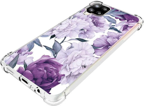 for Galaxy A12 5G Case, Slim Flexible TPU for Girls Women Airbag Bumper Shock Absorption Rubber Soft Silicone Case Cover Fit for Samsung Galaxy A1...