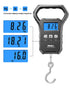 Fish Scale, Meilen 110lb/50kg Luggage Scale Hanging Scale Fishing Scale with Backlit LCD Display, Luggage Scales for Suitcase with Large Handle, D...