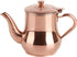 Teapots, 500ML Rose Gold Stainless Steel Teapot Integrated Cover and Anti?scalding Handle Design Tea Pot with Removable Infuser Suitable for Confe...