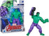 Avengers Marvel Mech Strike 6-inch Scale Action Figure Toy Hulk with Compatible Mech Battle Accessory, for Kids Ages 4 and Up, Black...