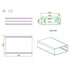 Eightwood Aluminum Box Electronic Amplifier Project Enclosure PCB Circuit Board DIY Case, 4.32 x 2.82 x 1.13 inch (LWH)...