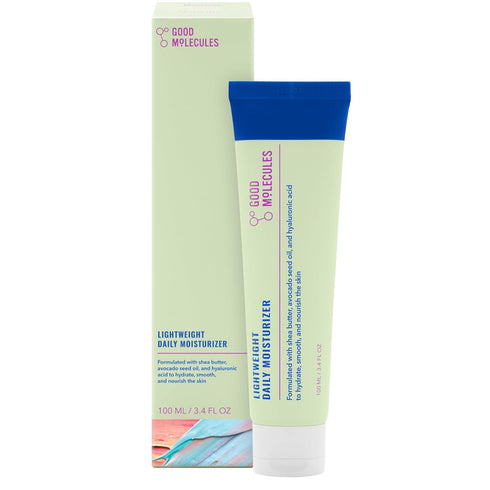 Good Molecules Lightweight Daily Moisturizer - Hydrating Facial Lotion with Avocado Oil and Shea Butter and Antioxidants - Anti-aging Skincare for...