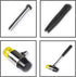 Rubber Mallet Non-Marking Rubber Mallet Hammer Steel Pipe Mallet with Non-Slip Rubber Handle for DIY Projects Crafts Woodworking and Flooring Inst...