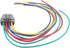for Nissan 350z Headlight Car Harness Pigtail 8 Pin HID Wiring Plug kit Male and Female Connector Heat shrink connectors...