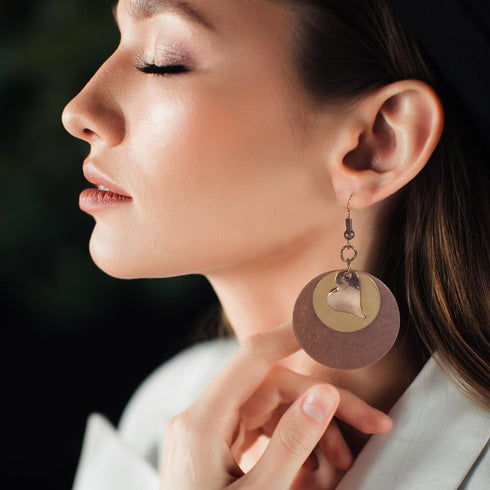 10 Pairs Vintage Dangle Earrings for Women Boho Jewelry Set Sunflower Geometric Teardrop Earring Christmas Gifts...