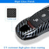AeroBon 3-Piece Painted Key Cover Key Fob Shell Compatible with Porsche Key Shell Replacement (MK1, Carbon Look)...