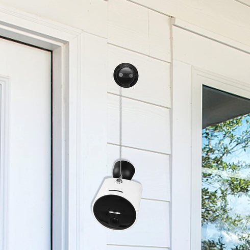 Anti-Drop Chain for Simplisafe Outdoor Camera - Prevent from Falling/Stolen - Simplisafe Outdoor Safety Camera Anti Theft ?2-Pack?...