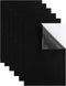 Black Felt Fabric?6PCS Self Adhesive Felt Sheet,Self-Adhesive Fabric Liners for Drawers and Boxes, A4 Size Felt Adhesive Sheet (8.3" x 11.8")...