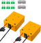 EID 2 Pack for Power Wheels Adapter Fit for Dewalt 20V Battery, with Wire Connector, 14 Gauge Wire, 30Amp Fuse, DIY Use for Rc Car, Robotics, Rc T...