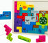 Wooden Blocks Puzzle Russian Blocks for Kids Age 3 4 5 Years Old, Children's Puzzle Game Board Learning Education Montessori Toddler Puzzle Wooden...