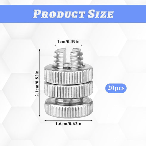 20 Pieces Split Bolt Joint Clamp Wire Connector Electrical Fence Connector Aluminium Alloy for Multiple Electric Fence...