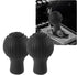 2PCS Car Gear Shif Cover,Silicone Anti-Slip Automotive Gear Shift Knob Cover,Universal Interior Car Accessories for Car Truck with Manual Gear Shi...