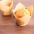150pcs Tulip Cupcake Liners Natural Baking Cups Muffin Paper Liner Grease-Proof Wrappers for Wedding, Birthday Party, Standard Size, Natural Color...