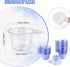 400Pcs 40ml Epoxy Resin Mixing Cups,Disposable Plastic Glue Dispensing Cup,Clear Resin Mixing Stirring Cup,Jewelry Making Tools,Craft Accessories ...