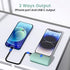 Portable Charger for iPhone, 5500mAh Plug in Ultra-Compact Power Bank Small Battery Pack Phone Charger Compatible with iPhone 14 13 12 Mini 11 Pro...