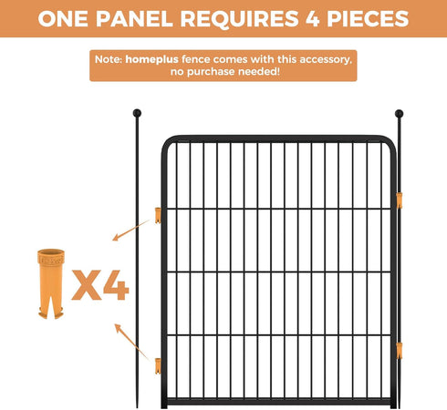 FXW 32 Pieces Muffler Tubes, Only Suitable for FXW Dog Playpen?Patented, Orange...