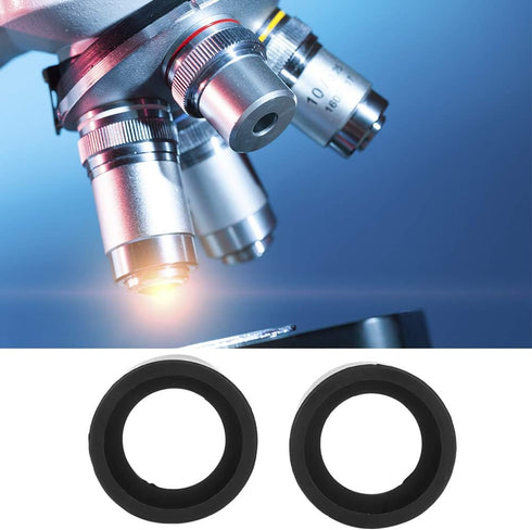 AUNMAS 2PCS Eyepiece Cover, Binocular Eye Cups Binocular Eye Cups Replacement Guard Soft Rubber 36mm Diameter Stereo Microscope Accessory for 32 3...