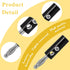 10Pcs 4mm Speaker Banana Plugs-Open Screw Type,Banana Plugs for Speaker Wire Gold Plated Speaker Wire Banana Plugs Connectors......