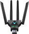 AC1300 USB WiFi adapter, suitable for PC desktop 2.4G/5G dual band 1300M wireless network adapter, WiFi dongle, supporting Windows 11/10/8.1/8/7/X...