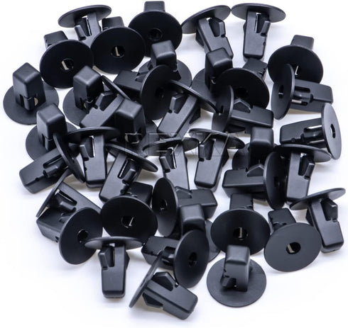 Rexka 40pcs Fender Liner Wheelhouse Liner Mud Guard Nylon Screw Grommet Nut Retainer Compatible with Toyota Lexus 90189-06013 Camry Corolla Highla...