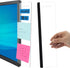Office Desk Accessories 2pcs Monitor Memo Board Computer Message Board Office Supplies for Women Men Computer Sticky Note Holder Home Office Acces...