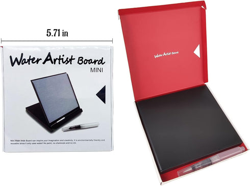 Water Artist Board Paint with Zen Relaxation Meditation Art Painting Board Drawing Brush Gifts for Artist...