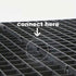 4 Pcs Aquarium Divider Tray Plastic Grid Aquarium Egg Crate Light Diffuser, Fish Tank Divider Filter Bottom Isolation with 8 Pcs Sucker Clip(Black...