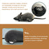 Giveme5 Remote Control Fake Rat Realistic Mouse Cat Toy Mice RC Toy Cat Mice Animal Interactive Toy Figures Cat Running Wheel Wireless Chasing Pra...
