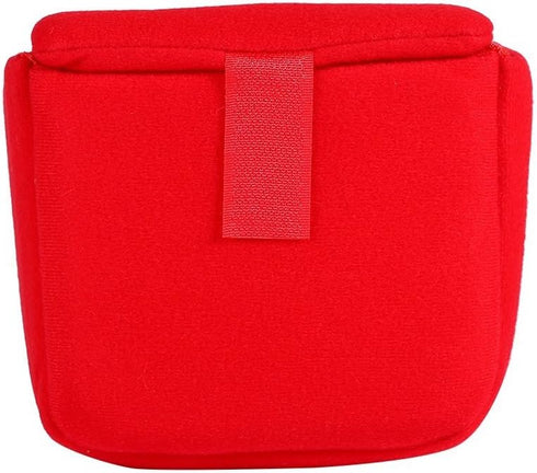 Yosoo DLSR Camera Case Bag Insert Shockproof Padded Partition Protective Bag Traveling Photographing Accessory, Red...