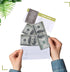 SPANISH ENVELOPE FOR TITHE AND OFFERING 100 COUNT (Green & White)...