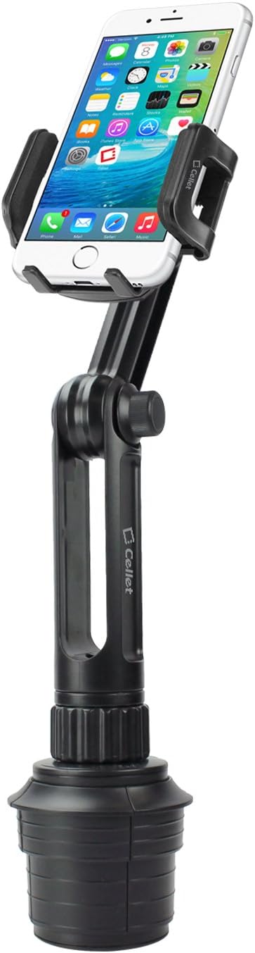Cellet Car Phone Holder Mount, Car Cup Phone Holder Mount, Compatible with Apple iPhones, Samsung Galaxy Smartphones, Motorola Moto Google Pixel (...