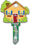Lucky Line Key Shapes, Home, House Key Blank, LW, 1 Key (B105L)...