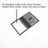 2 ID Leather Bifold License Holder (Black RFID Napa)...