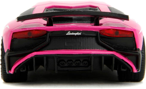 Pink Slips 1:32 Lamborghini Aventador Die-Cast Car, Toys for Kids and Adults...