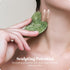 ROSELYNBOUTIQUE Healing Crystal Gua Sha Facial Tools - Guasha Tool for Face Massager Self Care Gifts for Men Women (Jade Green)...