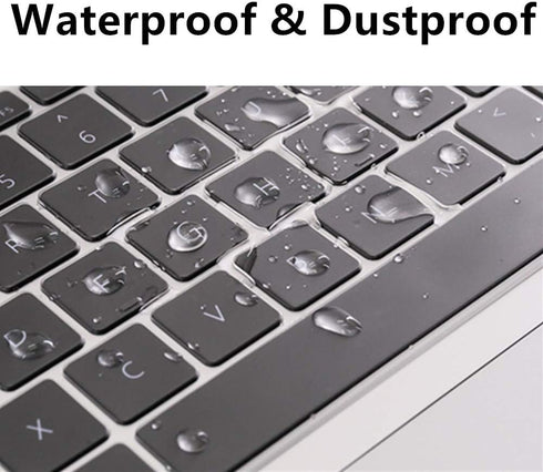 Se7enline Compatible with MacBook Air 2018/2019/2020/2021/2022/2023/2024 Keyboard Cover 13 inch Soft Protector for MacBook Air 13-Inch Touch ID wi...