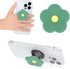 Green Daisy Silicone Cute Flower Phone Grip Accessories, Cell Phone Grips for Back of Phone, Mobile Phone Hand Holder, Phone Case Holder Grip for ...