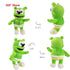TUMPETY Gummy Bear Plush Green Singing Bear Toy Christmas Celebration Props Accompanying Toys Before Going to Bed (A5-JZ0167)...