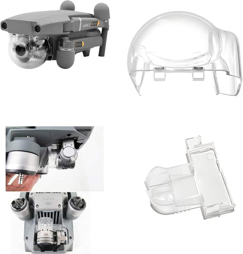 Transparent Gimbal Cover & Clamp Lock for DJI Mavic Pro, Carrier Case Accessory...