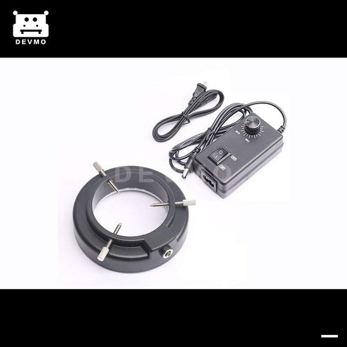 60-LED Adjustable Ring Light Illuminator Lamp for Stereo Zoom Microscope...