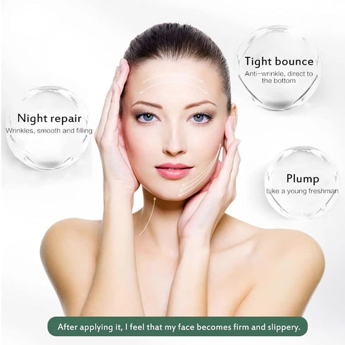40 Packs Korean Collagen Face Mask Skin Care, Wash-Free Sleeping Facial Mask, Essential Lifting Firming Anti Aging Moisturizing Gel Cream, Portabl...