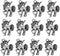 50pcs Antique Silver Plated Horse Charms Pendants for DIY Bracelets Necklace, Jewelry Findings Making Accessaries(Z77)...