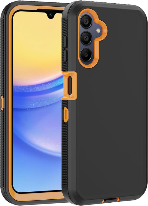 for Samsung Galaxy A15 5G Case,with Built in Screen Protector Heavy Duty Drop Protection,Full Body Rugged Shockproof Dustproof Protective Phone Co...